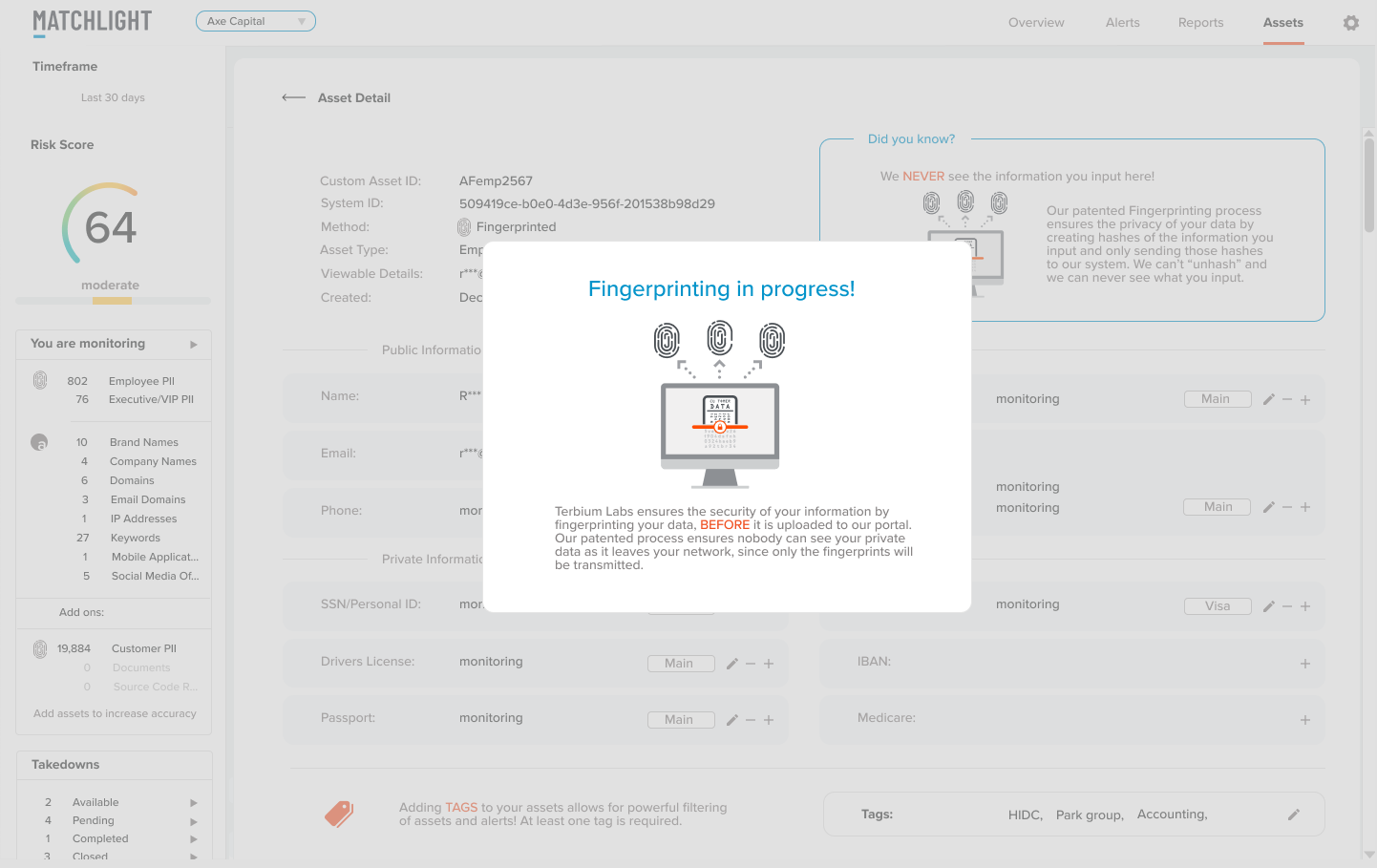 matchlight fingerprinting